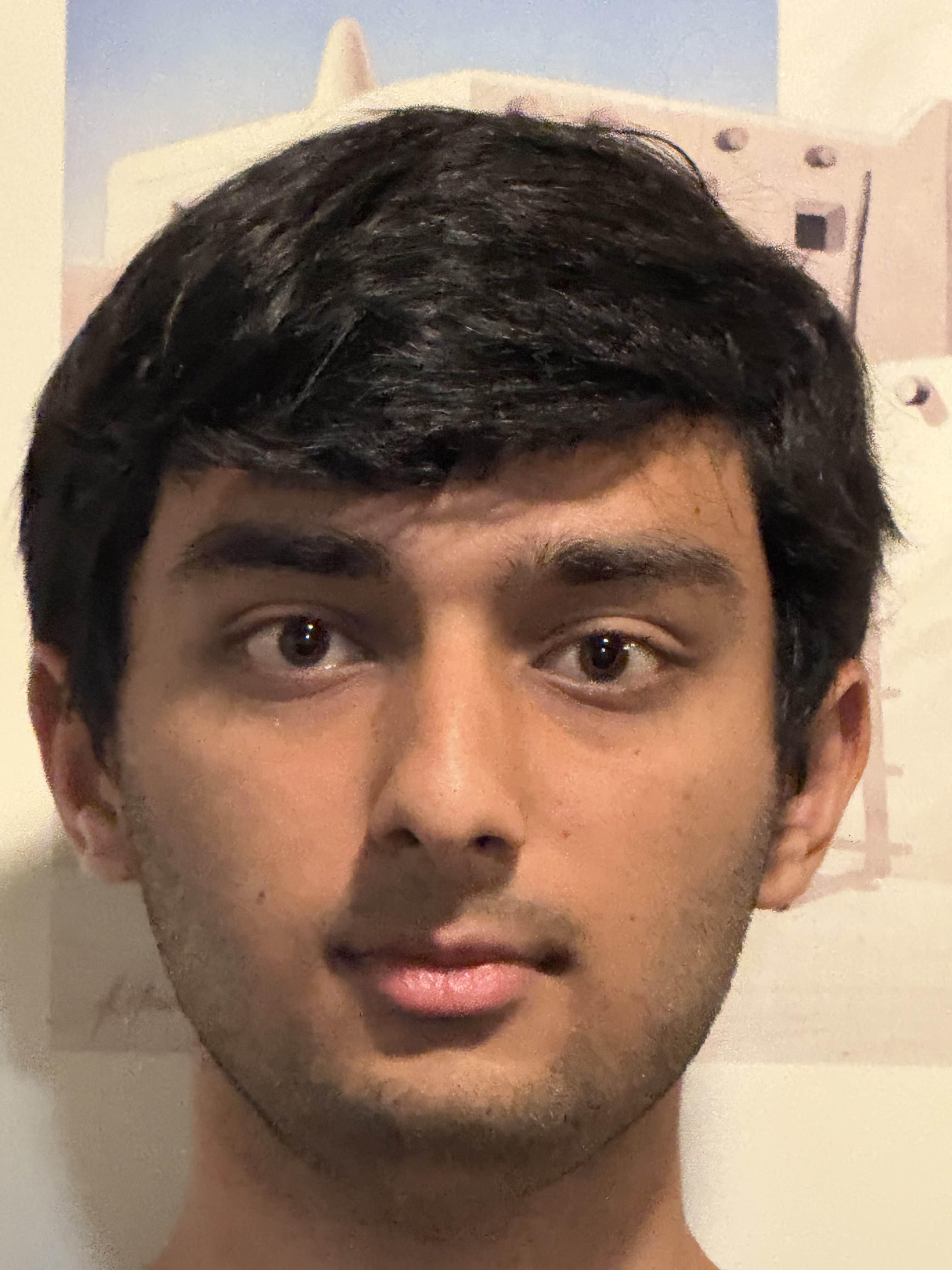 Portrait from farther distance with zoom, matching framing.